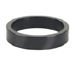 SPACER  Alloy, 1 1/8 headset 3mm black