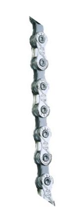 CHAIN - 10 Speed - YBN S10 - 116L - SILVER/GREY - w/Connect Link