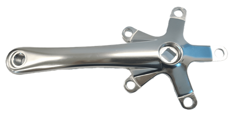 110mm BCD & 170mm Length - Right Crank Arm - Polished Silver Alloy
