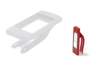 Dash - Silcone iPhone 5 Mount, Two Wheel Cool, RED. Two Wheel Cool   (special pricing, we are making room to expand our ranges)