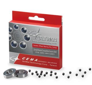 Ceramic Bearing Kit for wheel set, Campagnolo Zonda/ Shamal . Mod.SRC-WH-C001, 5S-6803LLB x 2, Quality Cema product