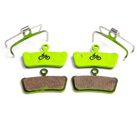 H/D E-Bike Brake DISC pads,  2 Pairs, SEMI METALLIC, Compatible Avid XO, Elixir 7 Trail, Elixir 9 Trail, SRAM Guide