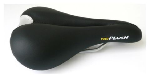 Saddle, Ladies O-Zone, Double Density Foam, 250 x 160mm BLACK, Quality Velo manufactured product