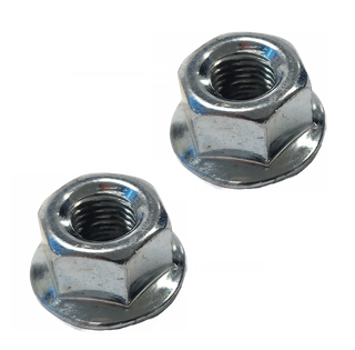 Sorry temp o/s    AXLE NUT - Front, 5/16" x 26T, Flanged, Bag of 2