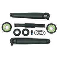 CRANK SET - 3 Piece, 175mm USA, 19 x 8T, inc sealed bearings set