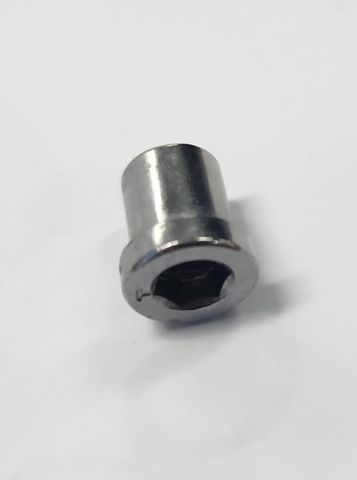 BRAKE PIVOT NUT - Caliper Bolt Nut For Road Bikes, M6 x Dia 10mm x 8mm, Allen Key Type (Sold Individually)