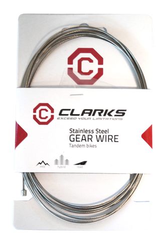 GEAR INNER WIRE - Stainless Steel tandem/triple gear cable 3060mm length Fits Most major systems.