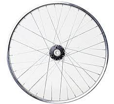 Wheel for Industrial Trike 24" Silver FRONT