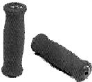 GRIPS, foam, BLACK BMX/Miniscooter w/plugs 125mm