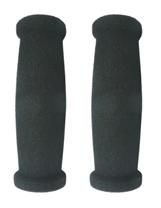 GRIPS, foam, BLACK BMX/Miniscooter w/plugs 125mm