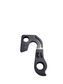 META CNC DERAILLEUR HANGER  - BLACKanodised,  Model 13, Material 6061 T651 Aviation Aluminium, CNC Machined, STELS, GT, etc (PILO D57)
