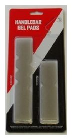 Handlebar gel pads, inc 2 top & 2 bottom, 20 x 3.6/14 x 3.6cm ea, Velo blister card