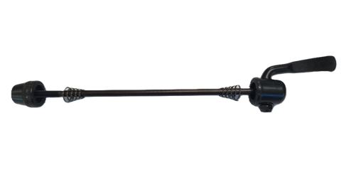 182mm - Rear Q/R Steel Black Skewer - Not Safe For Disc Brakes