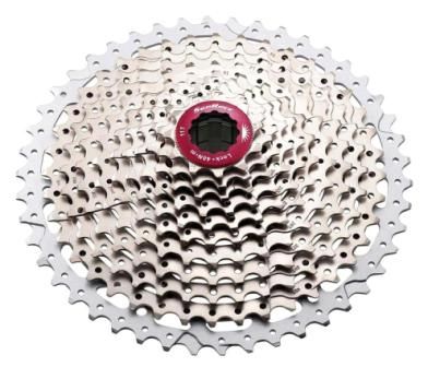 CASSETTE - 11 Speed, 11-46T, champagne. MTB - MX8 -Quality SUNRACE product
