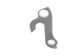 META CNC DERAILLEUR HANGER  - Model 169, Material 6061 T651 Aviation Aluminium, CNC Machined, Silver, Bianchi, GT (PILO D352)