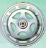 SPOKE PROTECTOR - Steel, Chrome Plated, 186mm Diameter