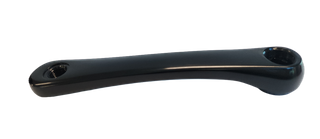 170mm - Left Diamond Taper Crank Arm - 27mm Offset, Low Profile, Alloy, Black