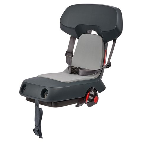 GUPPY JUNIOR - CHILD BIKE SEAT, DARK GREY, FOR KIDS UP TO 35KG - needs HEAVY DUTY rack designed to carry 35kg or more