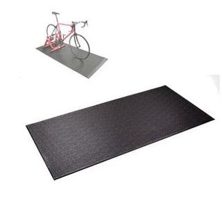 Matt for indoor Trainer, PVC material, 195cm x 90cm x 6mm, Black.