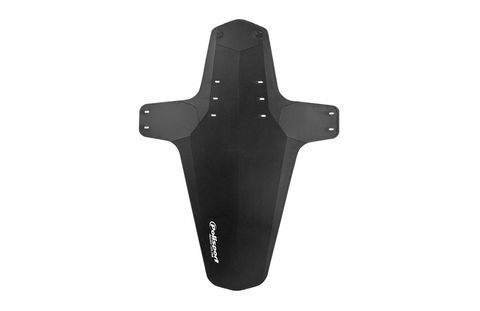 MUDGUARD, Dual Purpose, front MTB or  rear for saddle rail, (use "as is" for front or cut to size for rear)  BLACK, Quality Polisport product