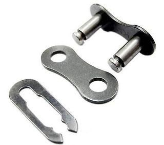 CHAIN LINK - 1/8", Spring Clip Type, BLACK (1 Per Bag)