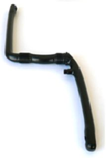 One Piece Crank, 175mm, with Pivot, Cr-Mo BLACK