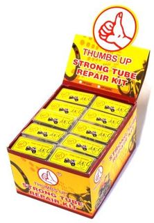 PUNCTURE REPAIR KIT - BULK  Glueless Patch Kit(Display Box 50) each kit contains qty6 adhesive 25mm round patches