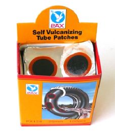 COLD PATCHES  Self vulcanizing, 25mm ROUND, Box 100