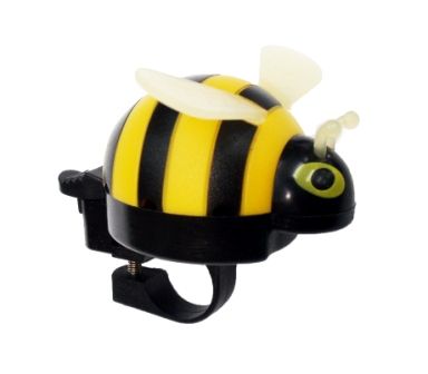 BELL - Flick Bell, Bikes Up, Bee Design, Yellow, Fits 25.4mm BB