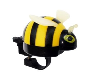 BELL - Flick Bell, Bikes Up, Bee Design, Yellow, Fits 25.4mm BB