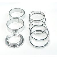 SPACER SET  Alloy, 12T Lock Ring, SILVER (Cog NOT Included)