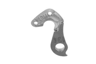 META CNC DERAILLEUR HANGER  - Model 134, Material 6061 T651 Aviation Aluminium, CNC Machined, Silver, FOCUS