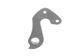 META CNC DERAILLEUR HANGER  - Model 134, Material 6061 T651 Aviation Aluminium, CNC Machined, Silver, FOCUS
