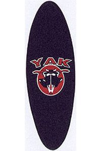 Grip Tape, Scooter Deck, YAK Oval 340 x 90mm, BLACK