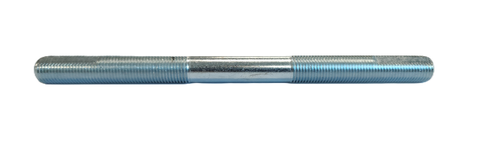 Steel Silver Axle - 135mm x 26T x 3/8" & 25mm Flat Sections