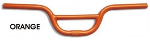 Handle Bar, "RETROSPECT", Urban/Fixie, 560mm, ORANGE (Bar Bore 25.4)  (Rise 100mm)