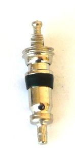 Valve core, American, short type, PB, QTY 10 PER BAG