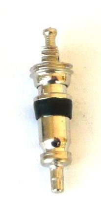 Valve core, American, short type, PB, QTY 10 PER BAG