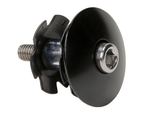 Star Nut, 1" w/Alloy black cap