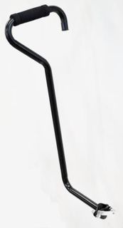 Guidance bar, with large 'Comfort' handle, BLACK, 'Tour Series' (effective Length- 67cm)