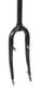24" - O.D. 28.6mm, I.D. 25.4mm - Threadless Steel Fork With Pivots & Disc Mount, 70mm Clearance