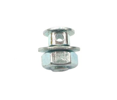 ANCHOR BOLT & NUT - M6, Dome Nut, Steel, SILVER (Sold Individually)