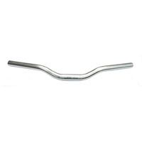 HANDLEBAR  25.4mm, 48cm Wide, Fixie, Alloy, SILVER