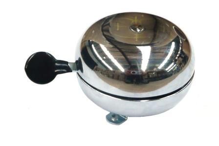 BELL - Steel, Chrome Plated, 80mm, Very Large, Fits 25.4mm BB