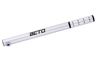 Pump, alloy road pump, High pressure, 120psi,  F/V -Presta valve only, w/frame brkt, 260mm long, pivoting T-handle