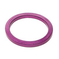SPACER  Alloy, 1 1/8 Purple - 3mm