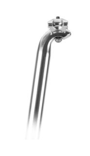 SEATPOST  27.2 x 350mm, Micro-Adjust, Alloy SILVER   ONE PIECE CONSTRUCTION