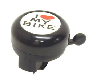 BELL  Steel, "I LOVE MY BIKE" Top, Bike Lane, Fits 25.4mm h/bar, BLACK