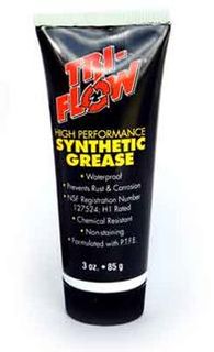 TRI-FLOW Synthetic Grease Clear, Tube 85g/3oz (sold individually, order 6 for a carton)