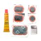 Repair Kit Card With 5 Assorted Cold Patches - 2x25mm, 2x35x25mm, 1x50x30mm, Rubber Solution & Metal Grater
